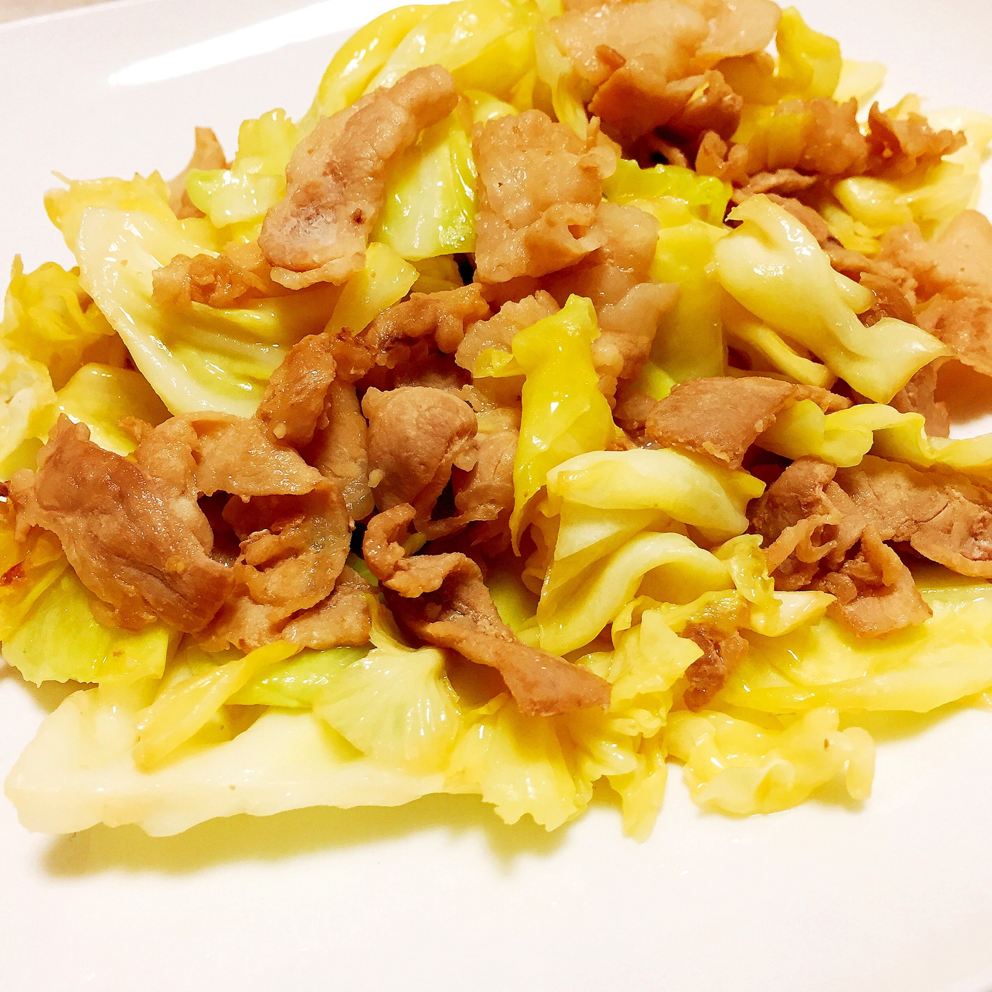 ダンナ絶賛!豚バラとキャベツのすた丼風炒め