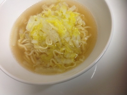 塩ラーメンにピッタリ合います。とても美味しかったです。