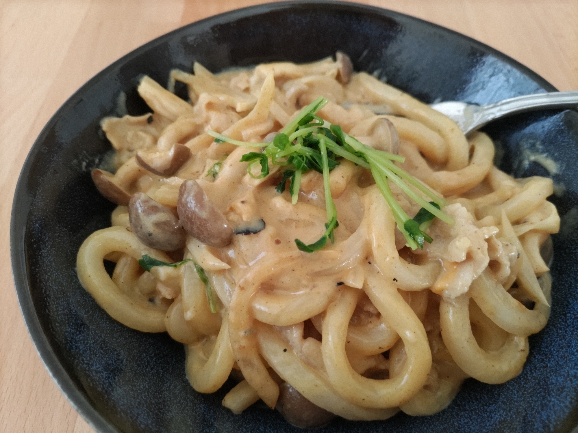 濃厚☆カレークリームうどん