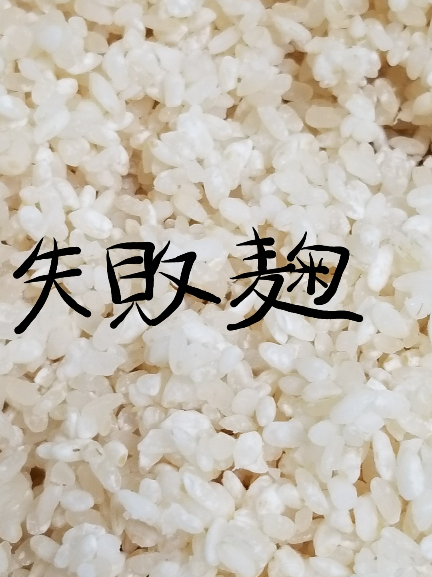 米麹ご飯　失敗米麹を美味しく消費しよう！