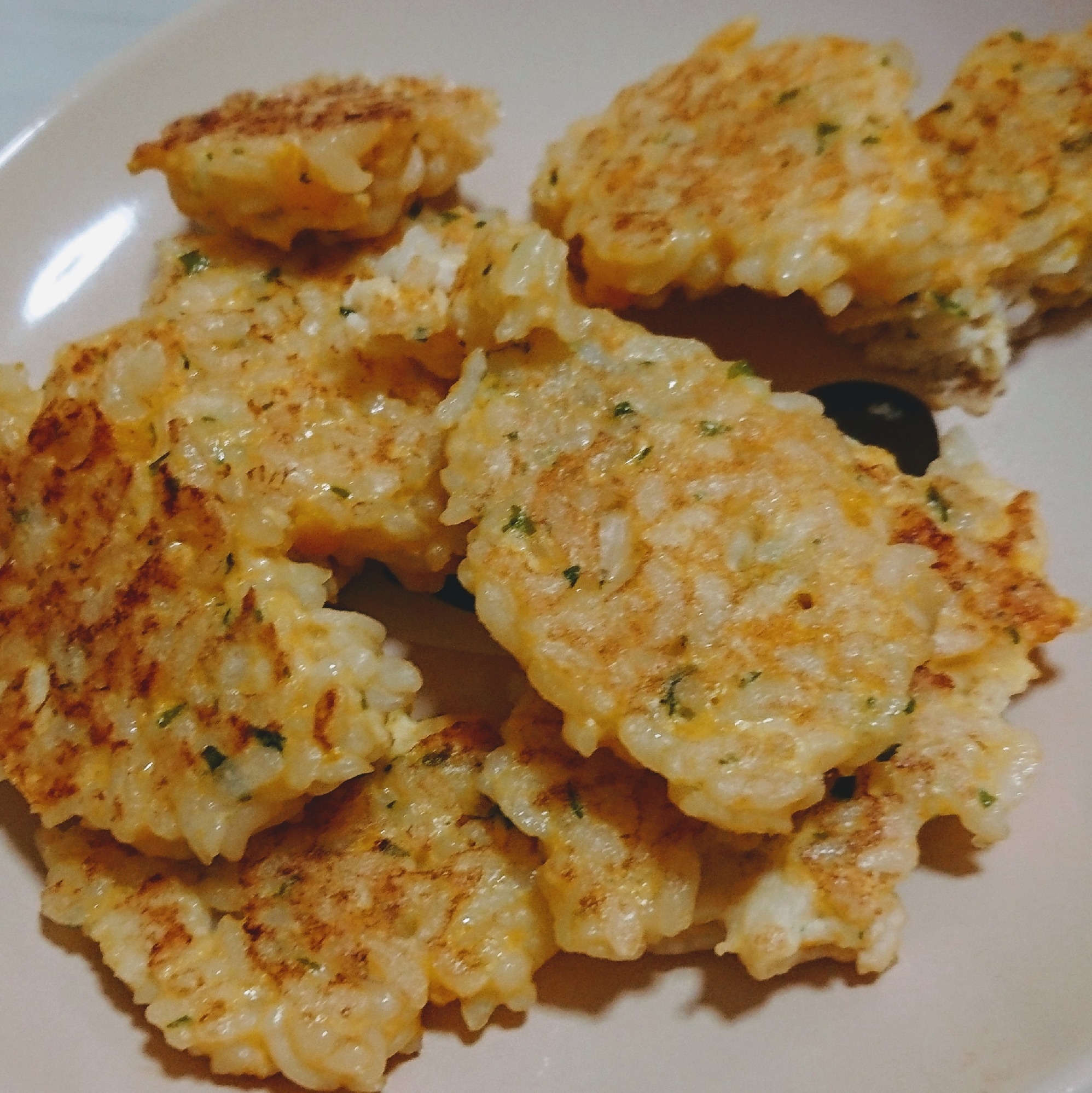 一歳の娘ごはん 卵とかぼちゃのお焼き レシピ 作り方 By ましあ 楽天レシピ