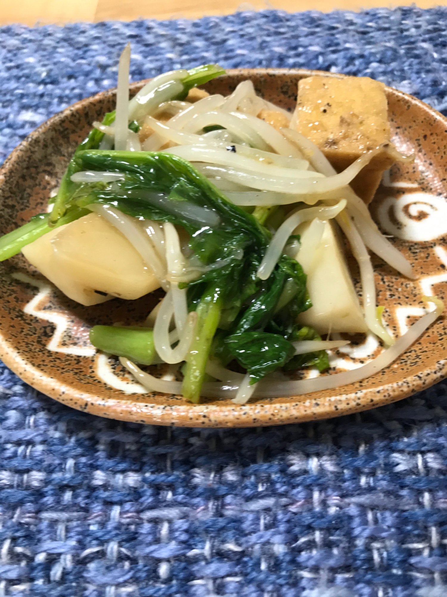 カブと厚揚げの野菜あんかけ