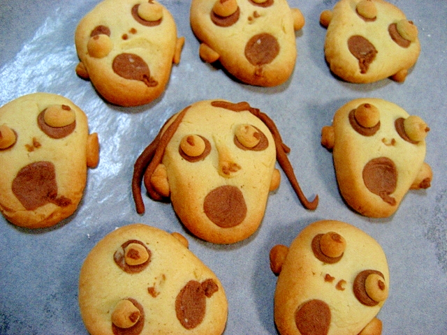 ゾンビ の作りかた クッキー ハロウィン レシピ 作り方 By くれぱす ぬりえ 楽天レシピ