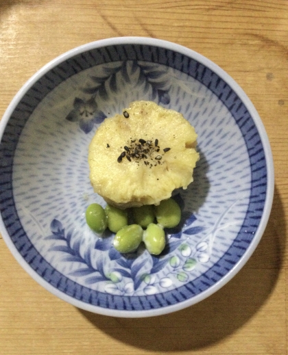 焼き芋黒ごま♪納豆