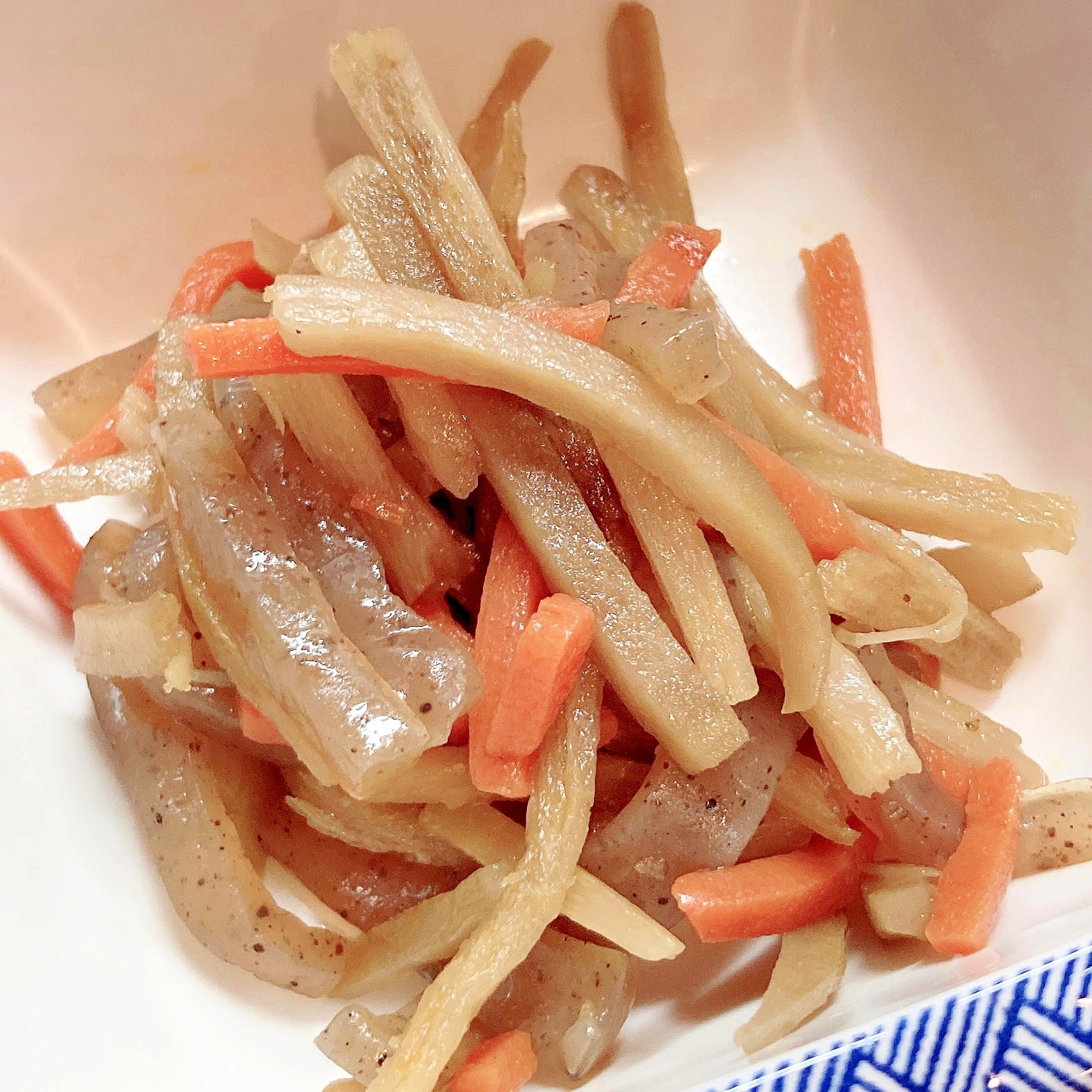 作り置き可。高血圧用＜減塩＞きんぴらごぼう レシピ・作り方 by
