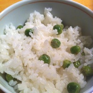 いろいろ試してこれがベストのえんどう豆ご飯