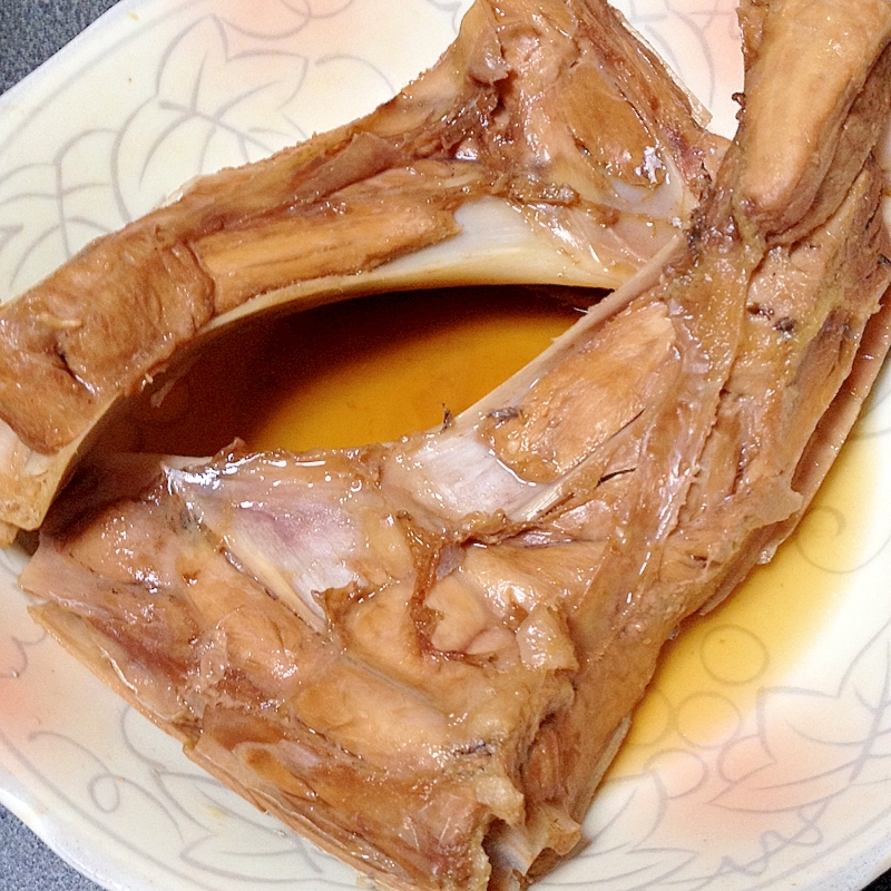 まぐろカマの生姜煮