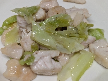 しっとり鶏むね肉の野菜炒め