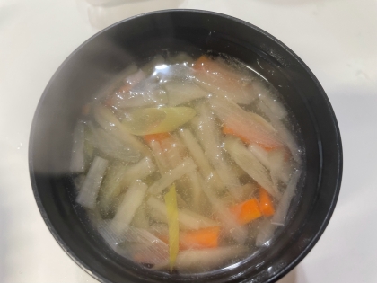 大根と椎茸のお雑煮