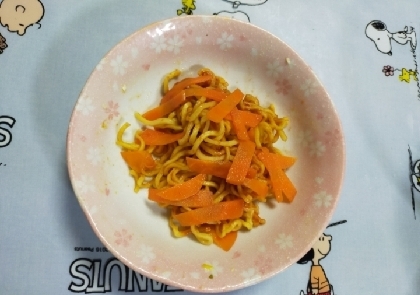 はじゃじゃちゃんヽ(´◉ω◉`)！ケチャップパスタ美味しかったですヽ(´　◉ω◉　`)ﾉR彩りも良くていいですね٩(ˊᗜˋ*)و♪