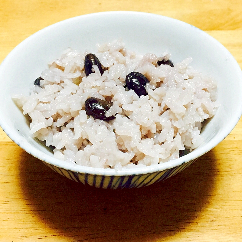 健康レシピ☆黒豆ご飯