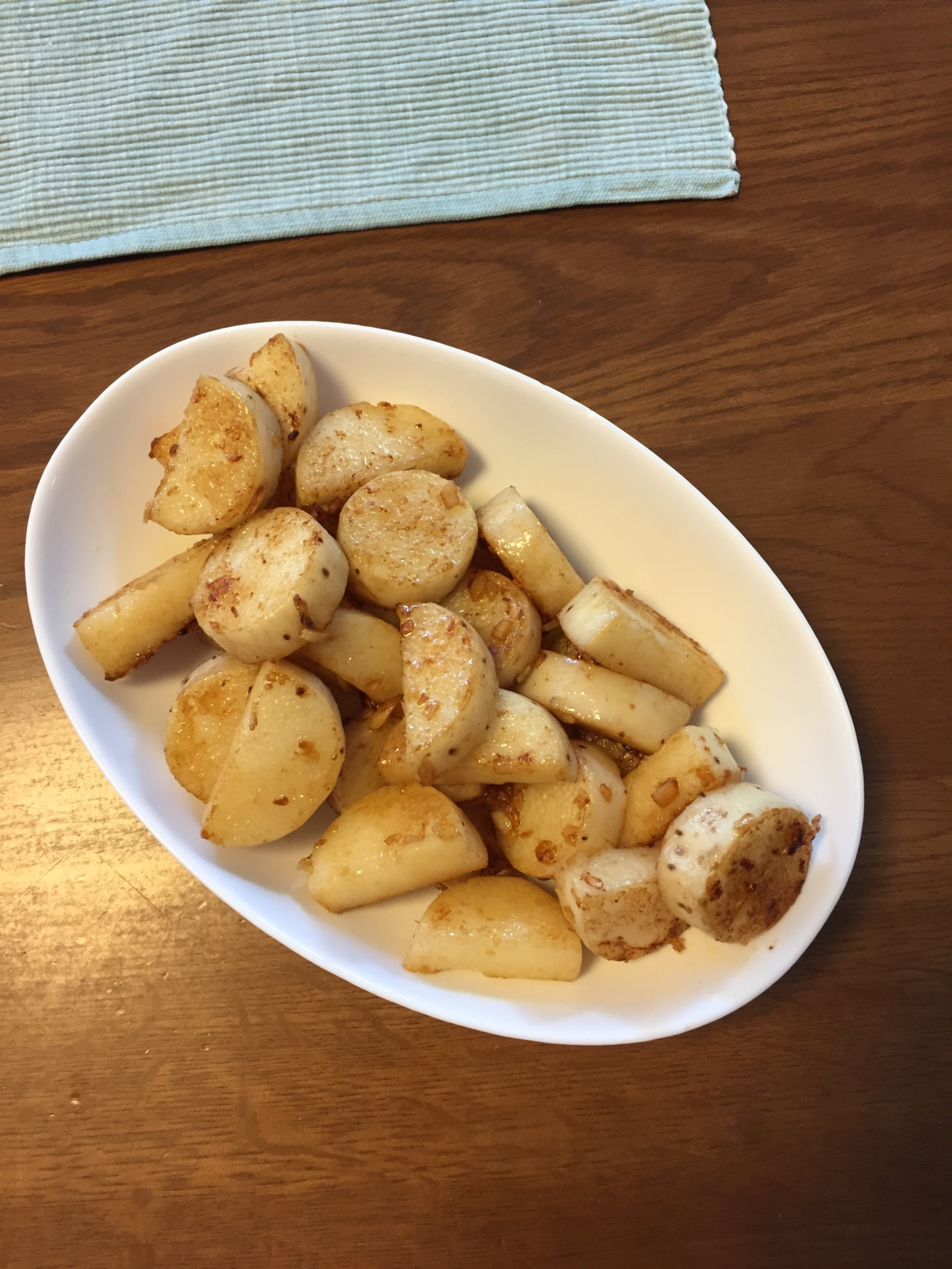 山芋のガーリックバター醤油 レシピ 作り方 By Say5 楽天レシピ