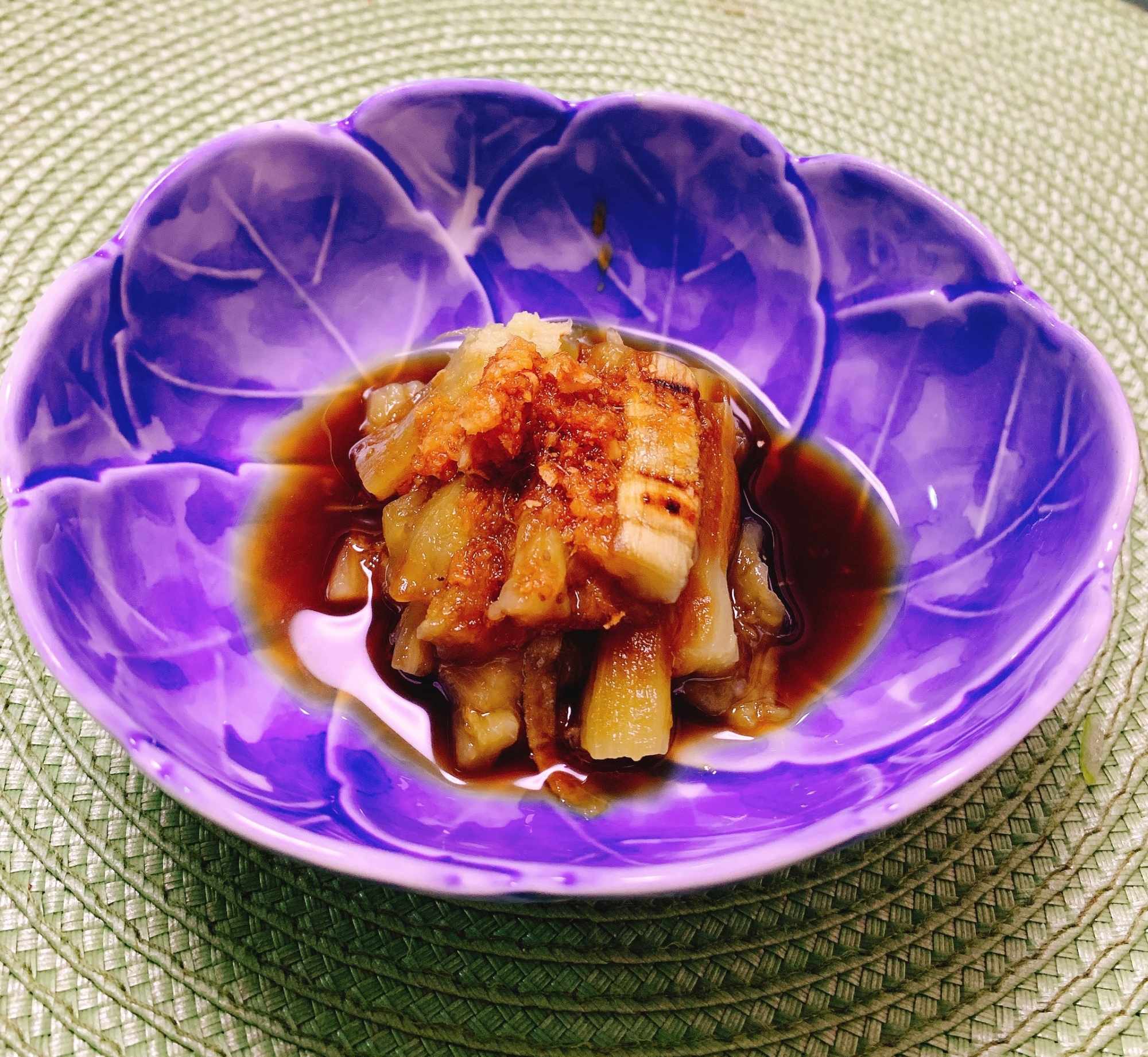 トースターで焼きなす♪生姜風味✧˖°