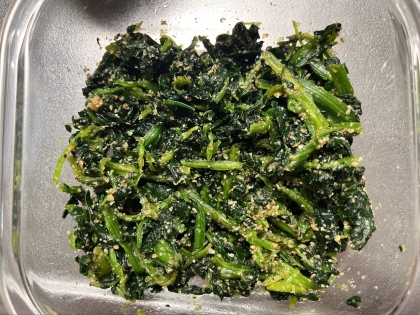 お弁当にも　ほうれん草の胡麻和え