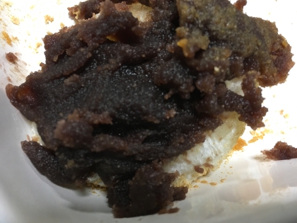 レンジで簡単、あんこもち