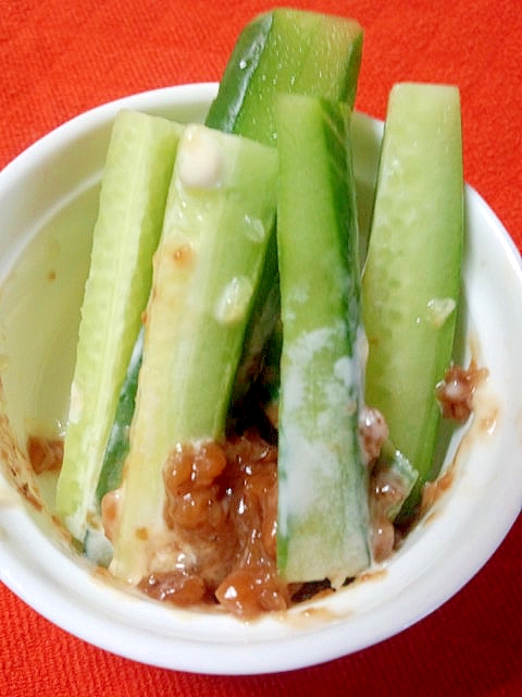 簡単おつまみ キュウリのもろみ味噌マヨ レシピ 作り方 By Reing 楽天レシピ 簡単おつまみ キュウリのもろみ味噌マヨ レシピ 作り方 By Reing 楽天レシピ