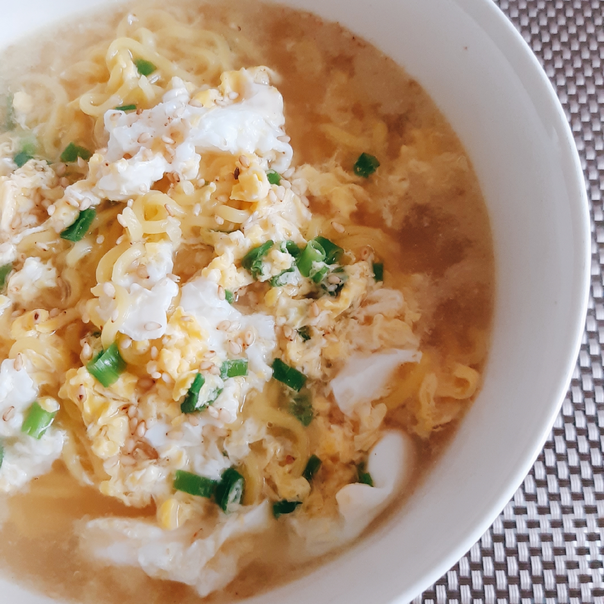 我が家のインスタント塩ラーメン