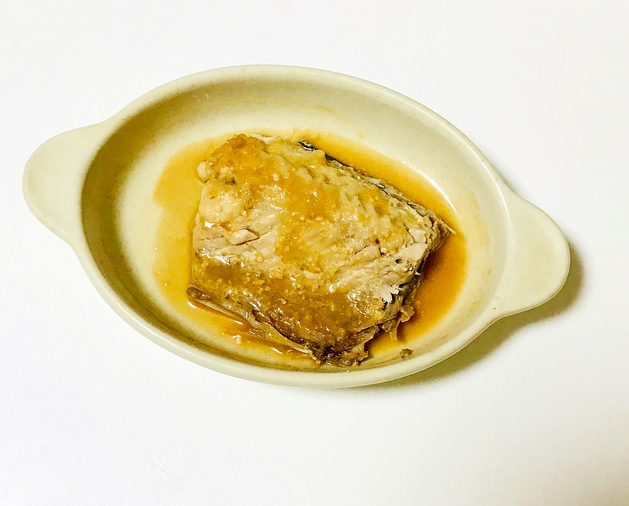 レンジで簡単サバの味噌煮