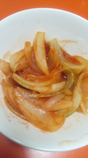 お弁当に レンジですぐ たまねぎ ケチャップ レシピ 作り方 By Ponpon1237 楽天レシピ