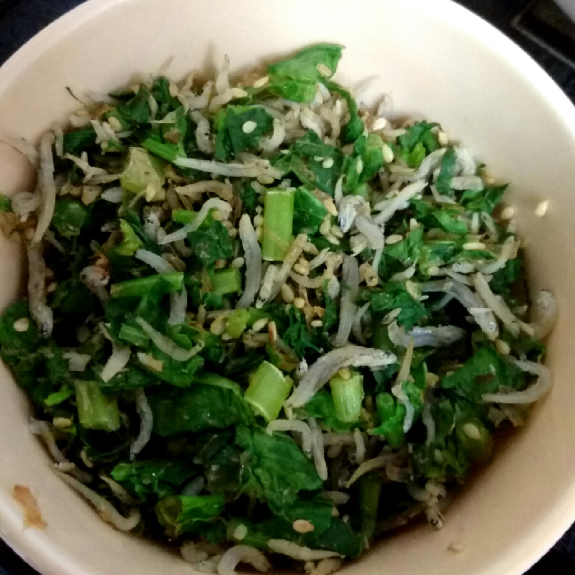 離乳食完了期~大根の葉っぱのふりかけ