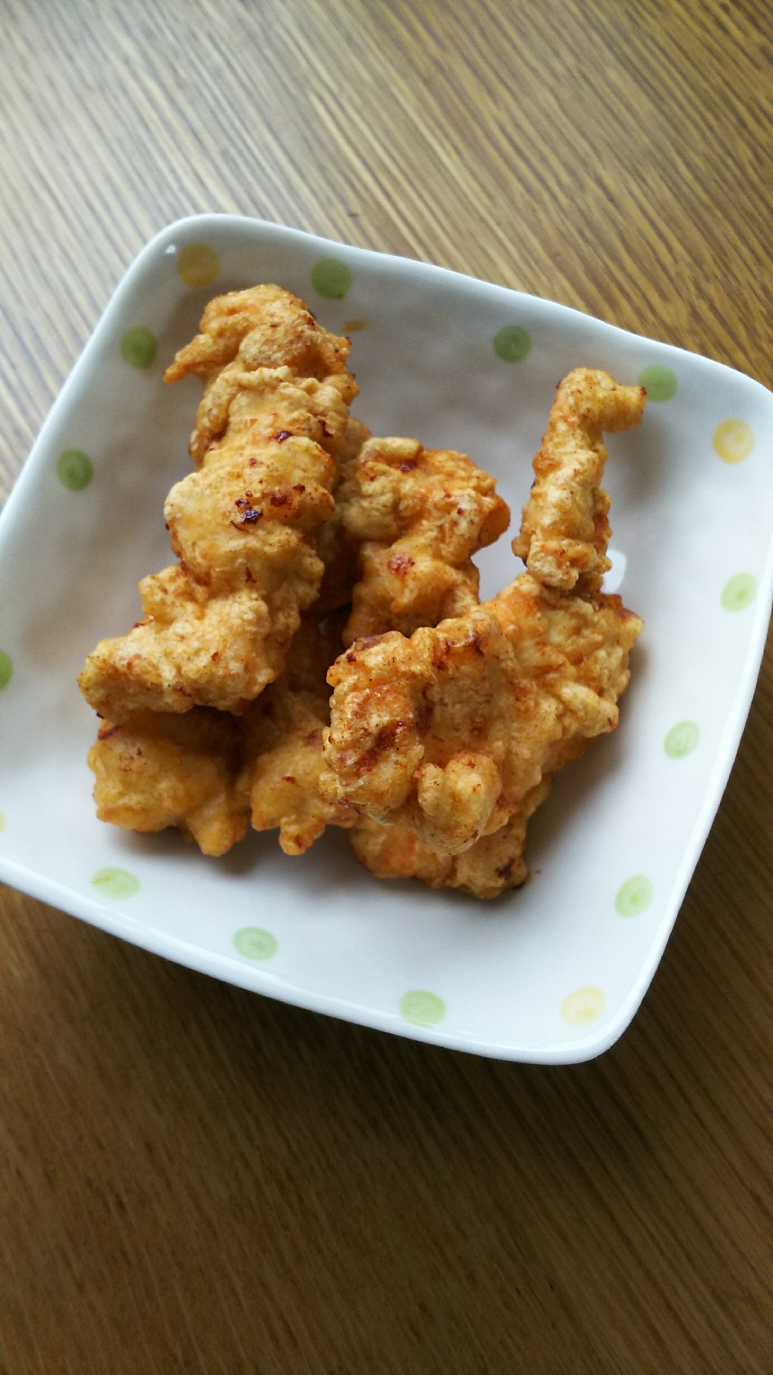 鶏むね肉のカレーフリッター