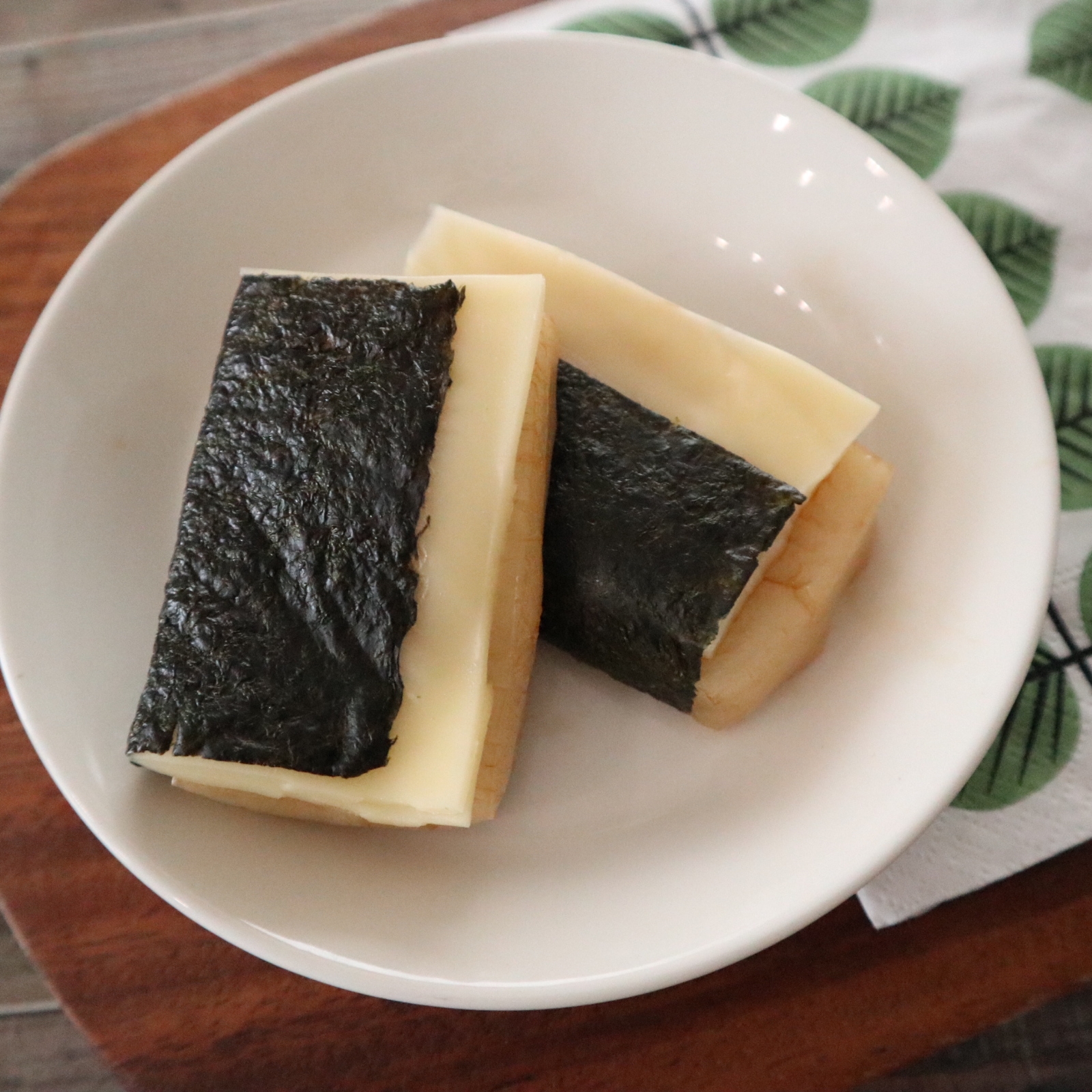 簡単☆国産チーズの磯辺もち