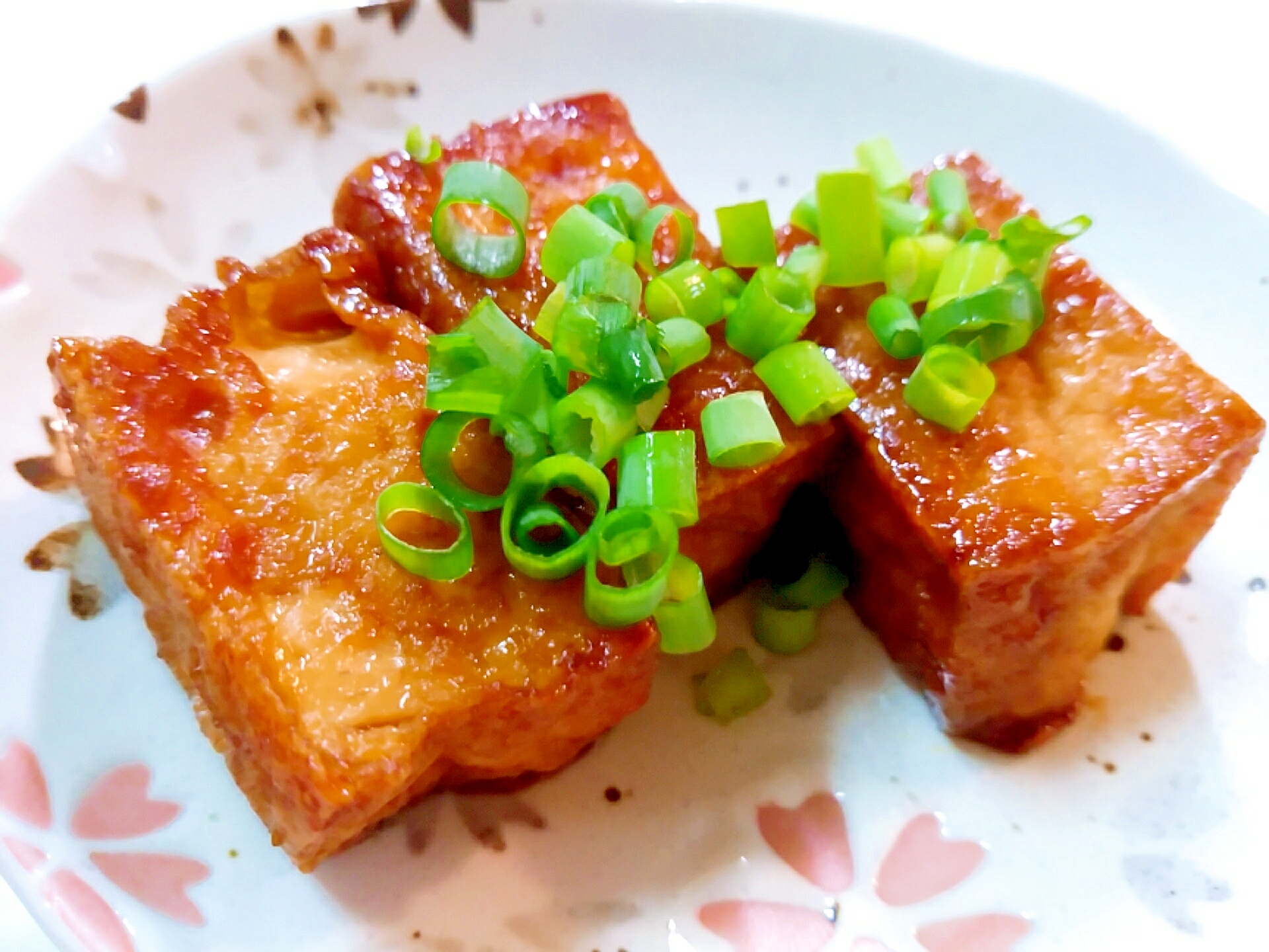 お弁当に☆厚揚げの照り焼き