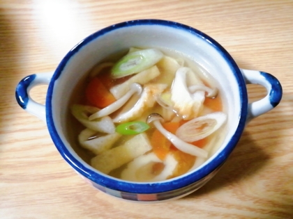 おでんの素で簡単☆野菜スープ