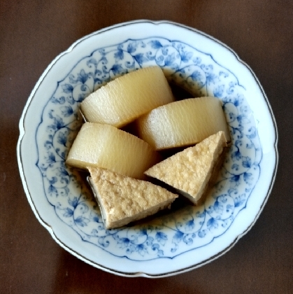 厚揚げと大根の煮物