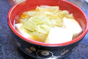 超簡単☆彡豆腐の洋風スープ