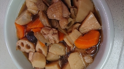 味付けを参考にさせてもらい、里芋を足してがめ煮にしました。
とても美味しかったです。