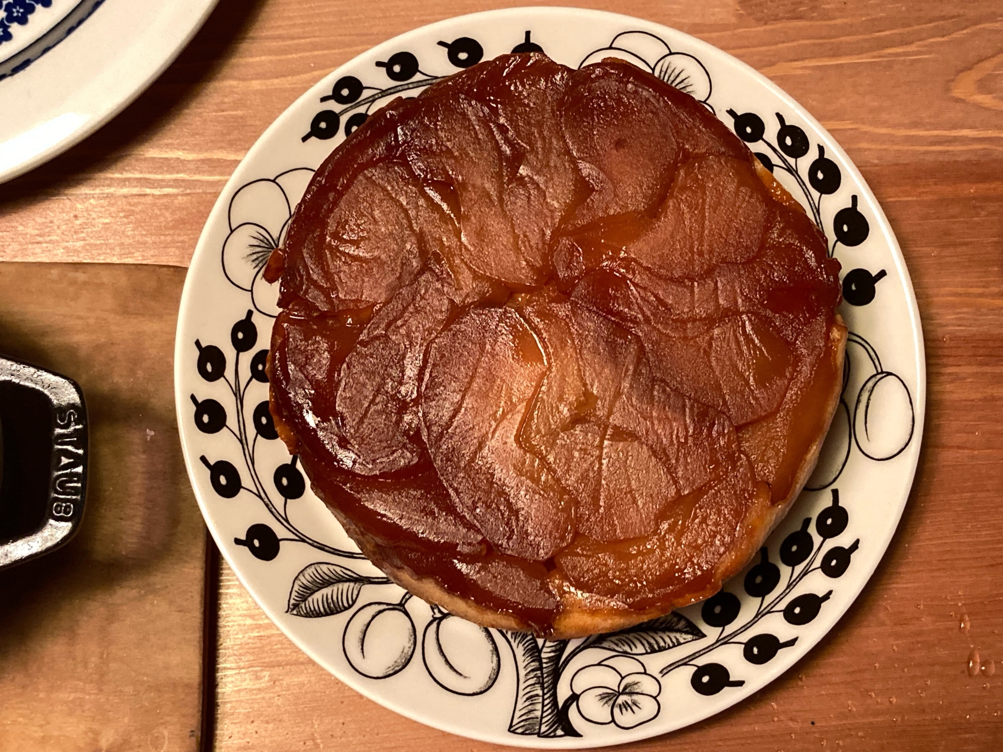 りんごのケーキ　タルトタタン風