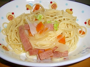 コンソメパスタ