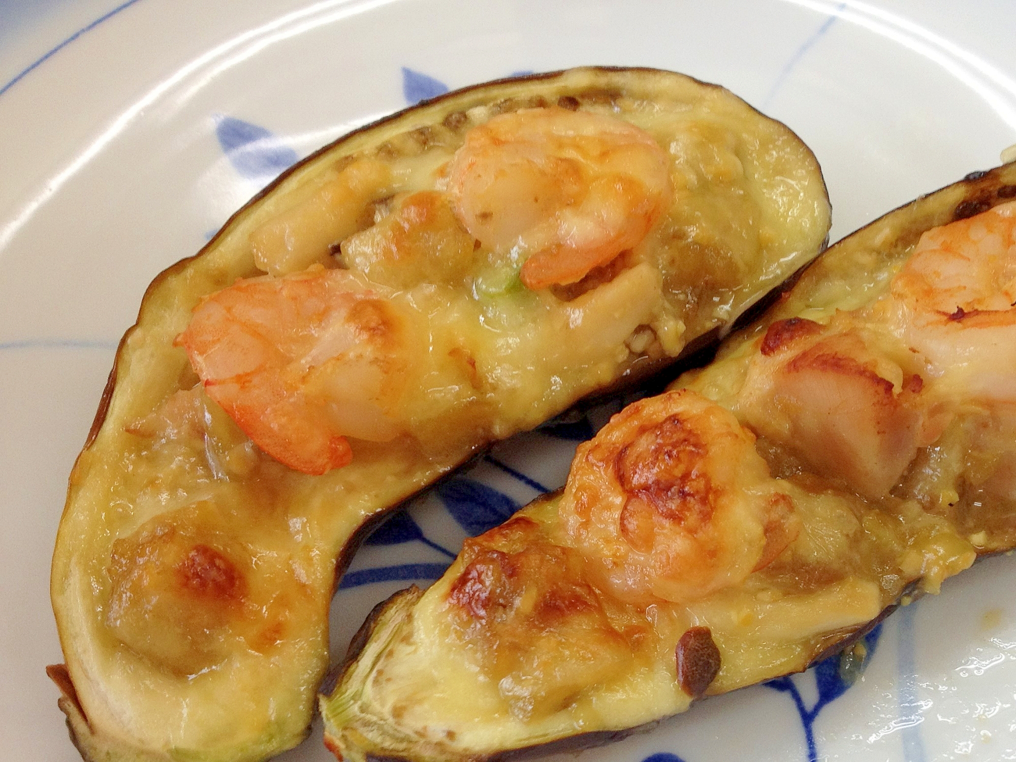 チーズがとろ り なすの海老田楽 レシピ 作り方 By Youyouシェフ 楽天レシピ