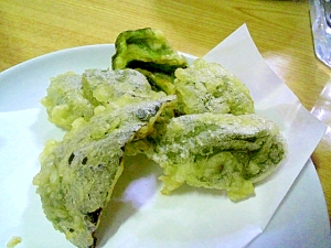 衣がはがれないピーマンの天ぷら レシピ 作り方 By ひなみっちょ 楽天レシピ