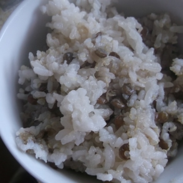 キヌア レンズ豆の おこわ入りご飯 レシピ 作り方 By Ayanz 楽天レシピ キヌア レンズ豆の おこわ入りご飯 レシピ 作り方 By Ayanz 楽天レシピ