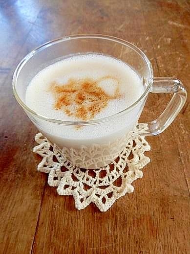 ホットアーモンドミルクキャラメル