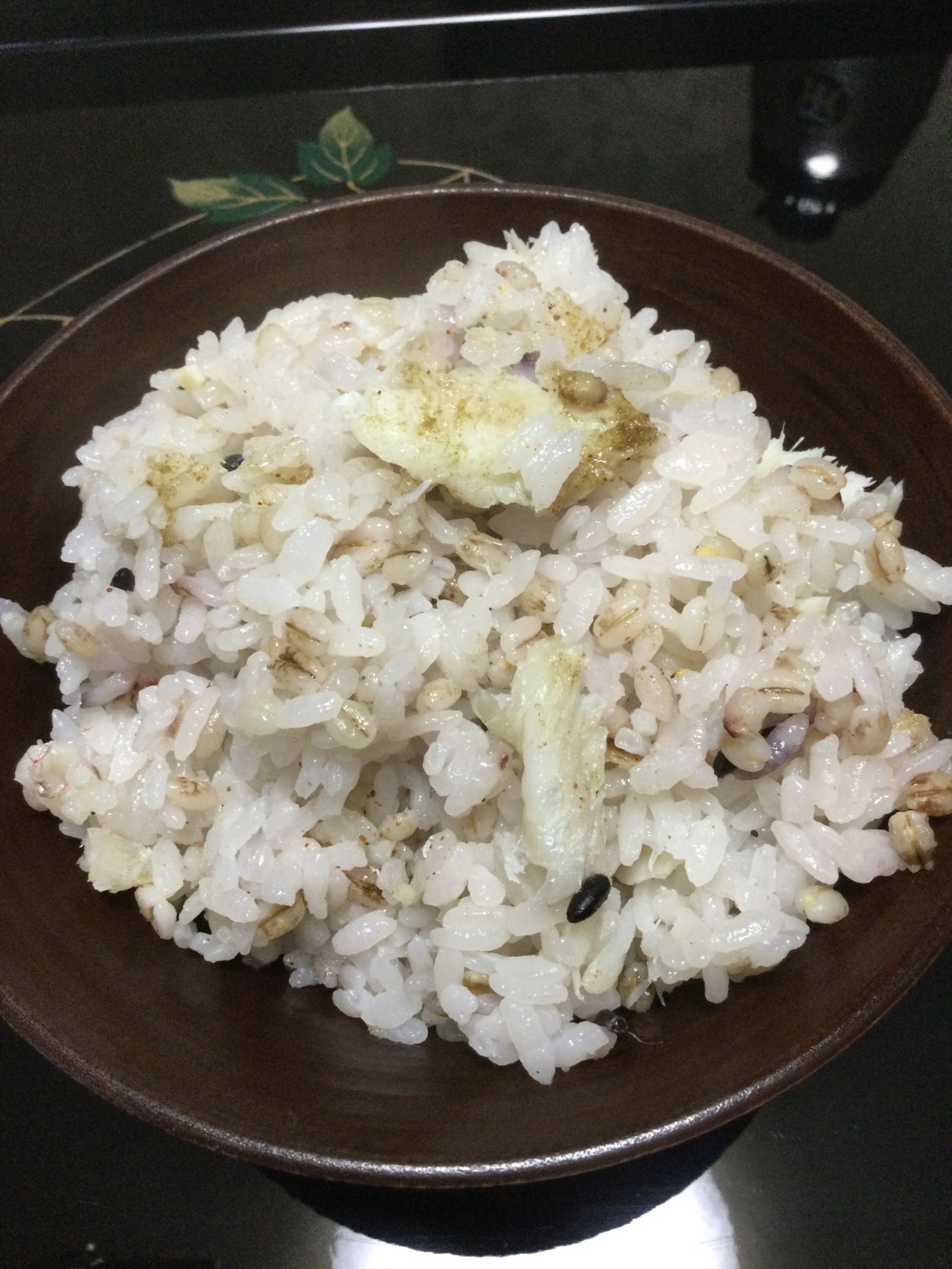 連子鯛の干物の炊き込みご飯