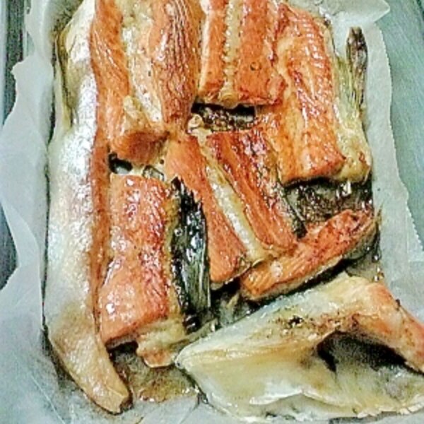 鮭のハラミもアラも脂でギトギト魚も美味しく焼ける レシピ 作り方 By りなほっぴー 楽天レシピ 鮭のハラミもアラも脂でギトギト魚も美味しく焼ける レシピ 作り方 By りなほっぴー 楽天レシピ