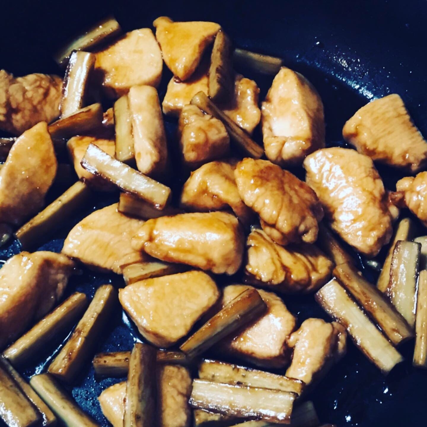 照り照り!鳥ごぼう