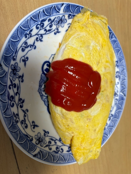 ヘルシーなのにトロトロなオムライス用卵の焼き方