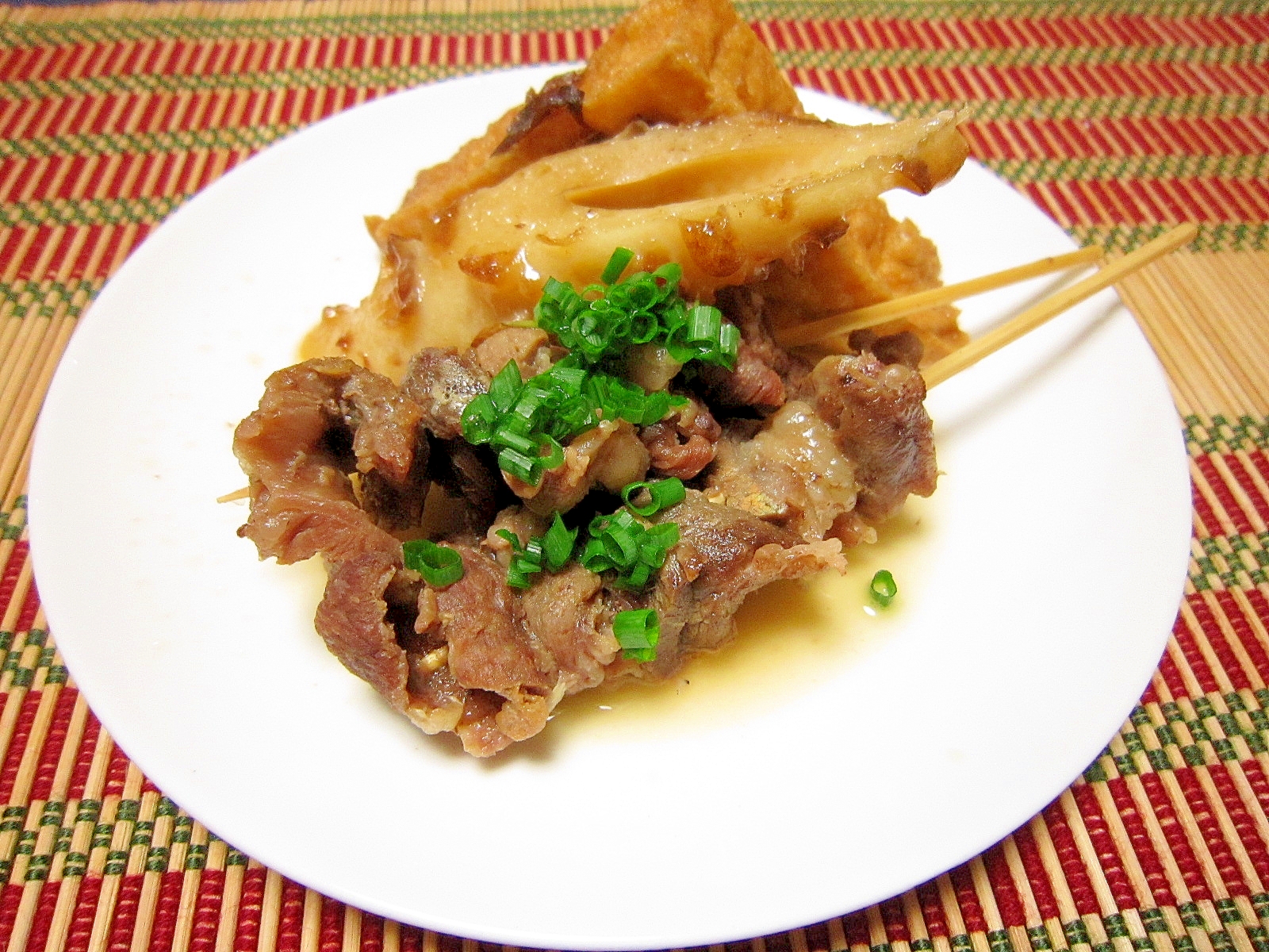 おでん種☆牛すじ串