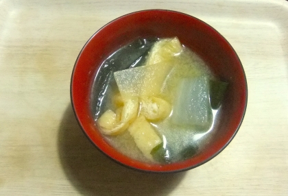 しめじと大根のダイエット味噌汁