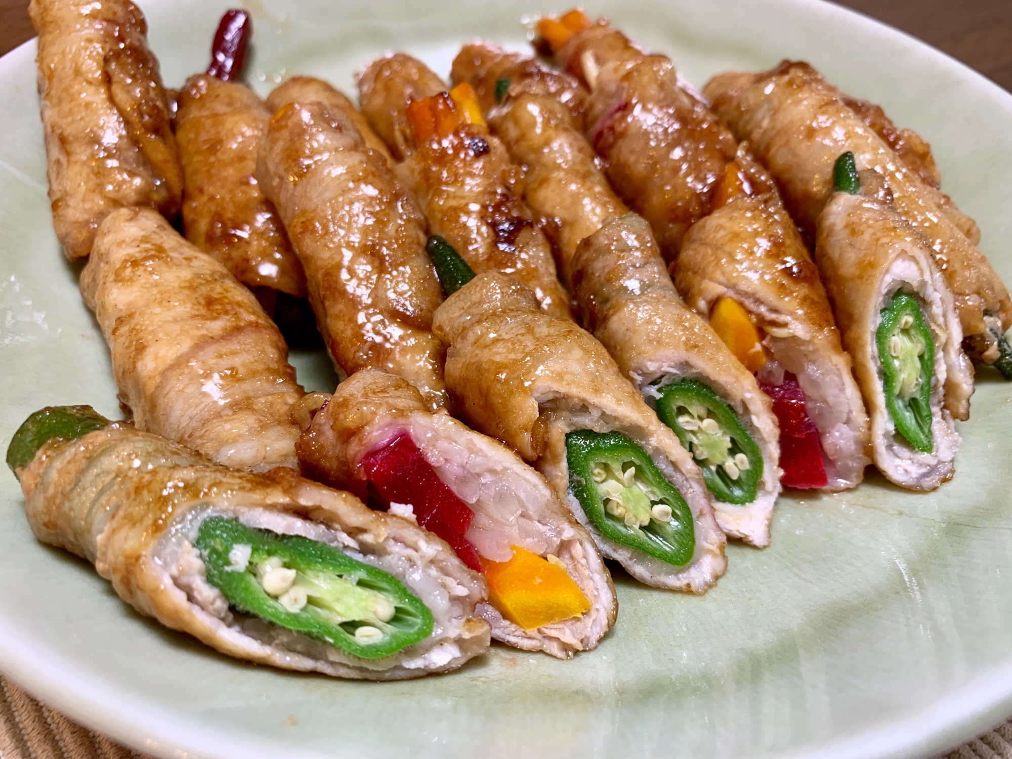 今日のおかず 野菜の肉巻き レシピ 作り方 By Min68 楽天レシピ 今日のおかず 野菜の肉巻き レシピ 作り方 By Min68 楽天レシピ