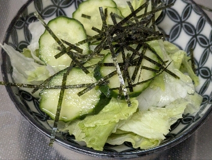 海苔サラダ