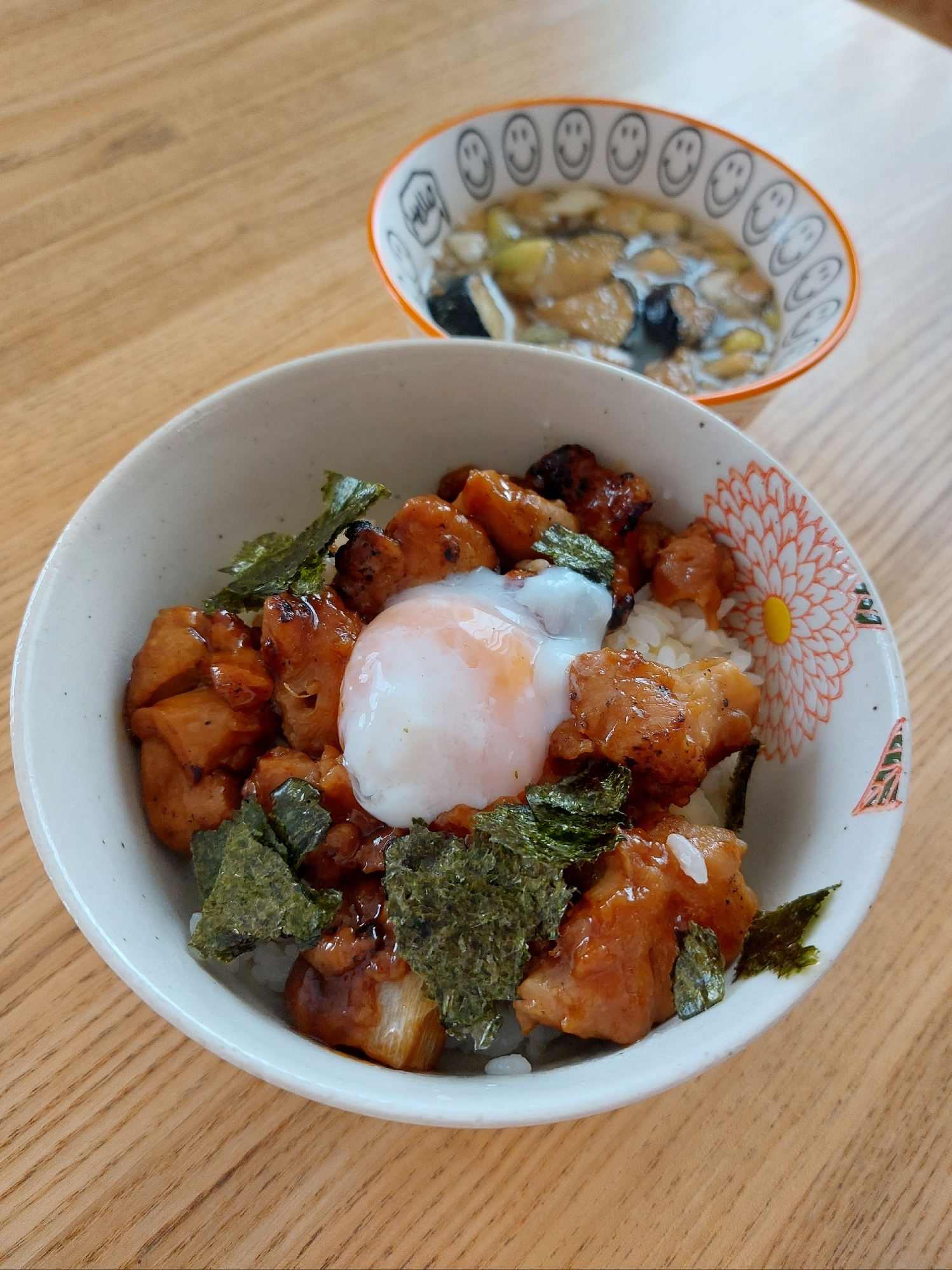 簡単ランチ！さっぱり!!!!焼き鳥丼