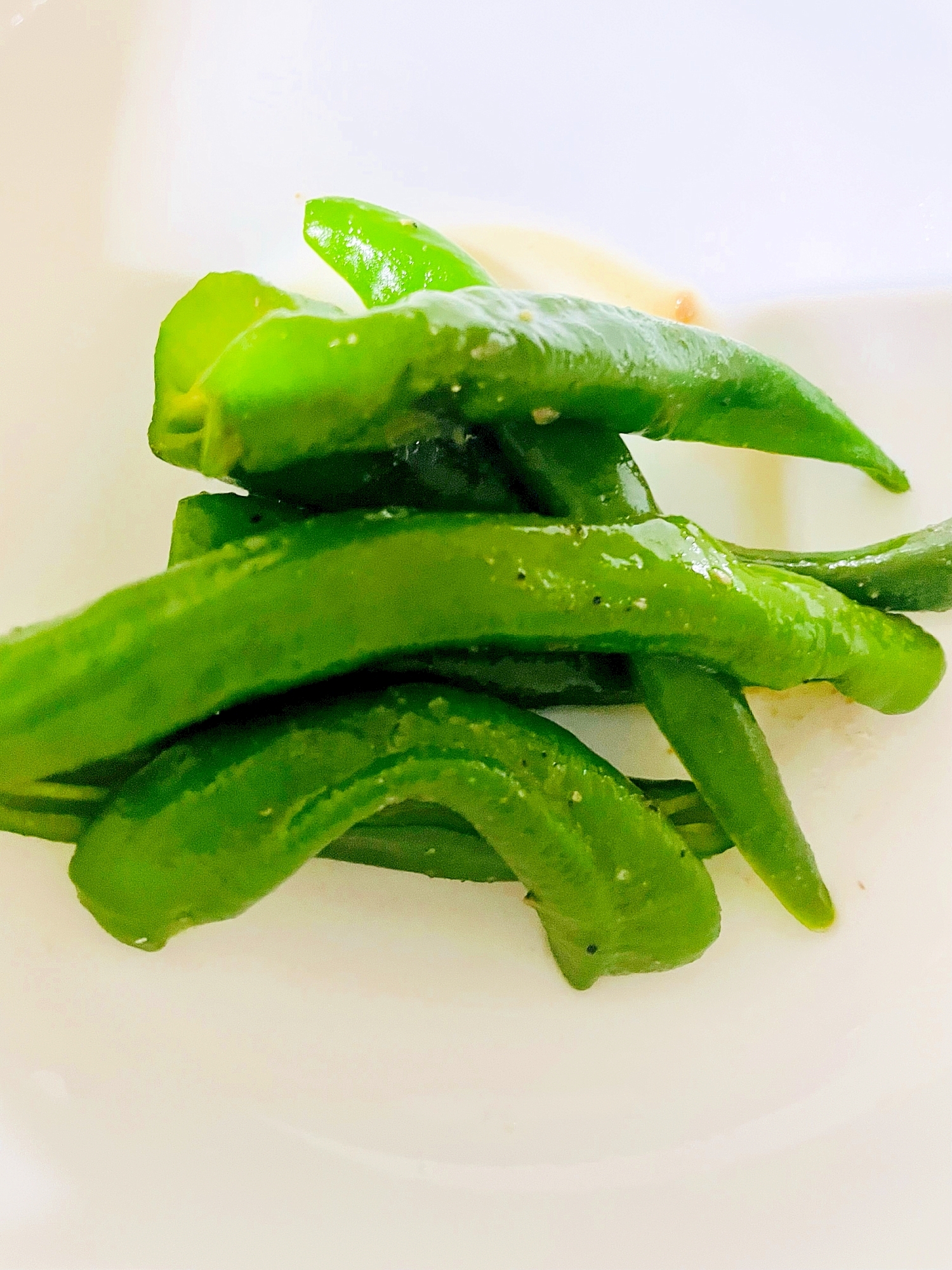 万願寺とうがらしのポン酢炒め