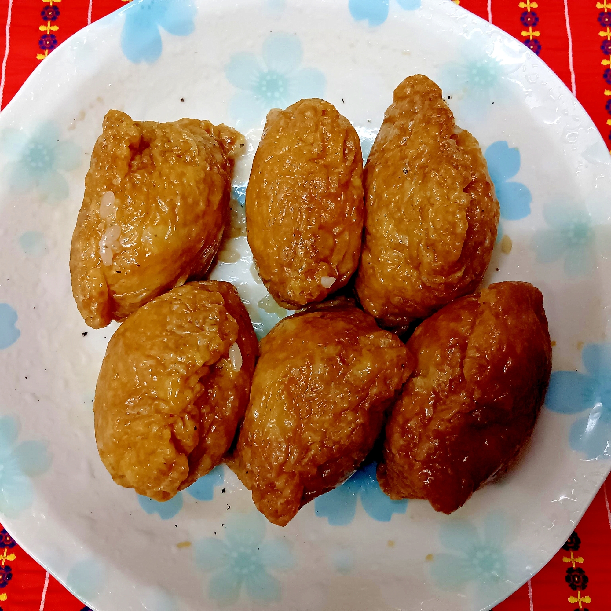 酢蓮根の稲荷寿司