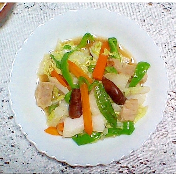 白菜の中華炒め煮