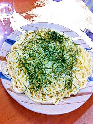 テキトー明太子パスタ(笑)